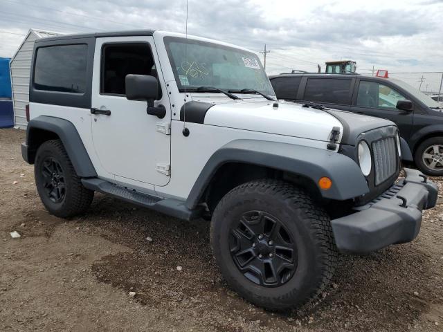 JEEP WRANGLER S 2013 with VIN 1C4AJWAG6DL550033 - Photo from auction