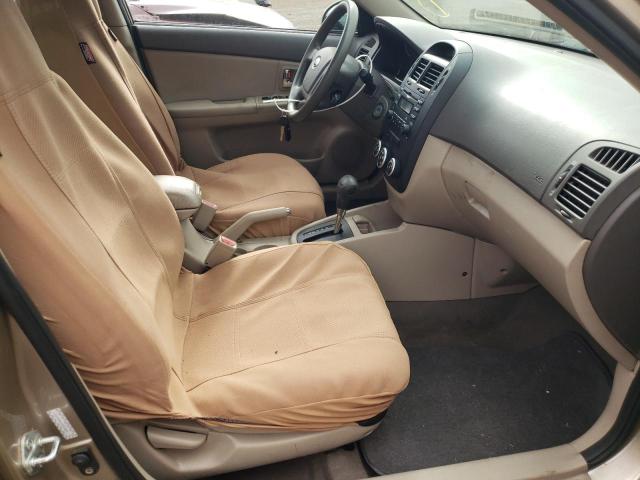 Photo 5 from auction – 2009 KIA SPECTRA EX with VIN KNAFE221195601721