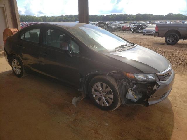 HONDA CIVIC LX 2012 with VIN 2HGFB2F57CH327662 - Photo from auction