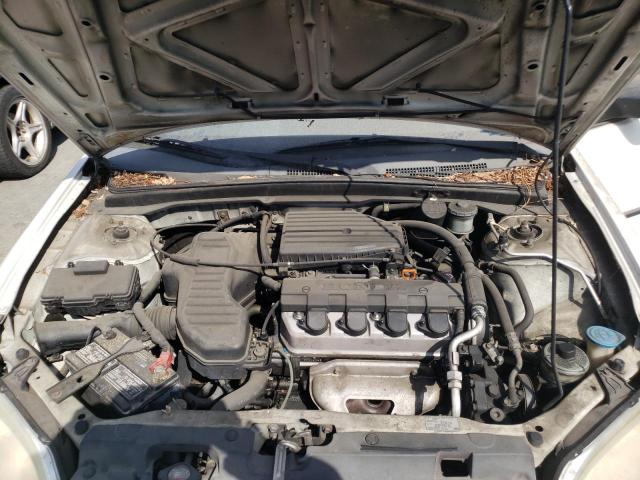 Photo 7 from auction – 2001 HONDA CIVIC DX with VIN 2HGES16281H568526