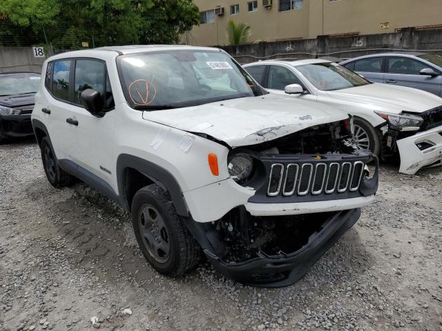 JEEP RENEGADE S 2018 with VIN ZACCJBAB8JPH02102 - Photo from auction