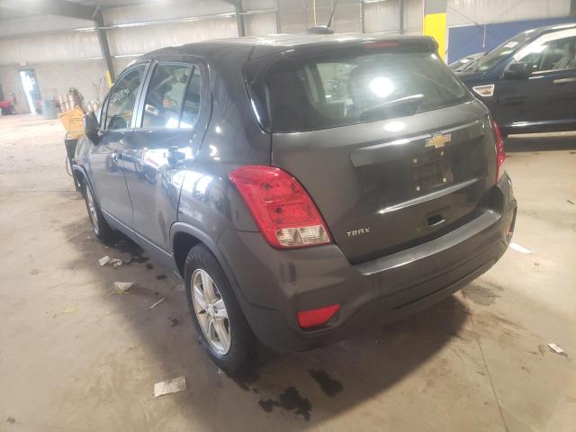 Photo 3 from auction – 2019 CHEVROLET TRAX with VIN 3GNCJKSB8KL342314