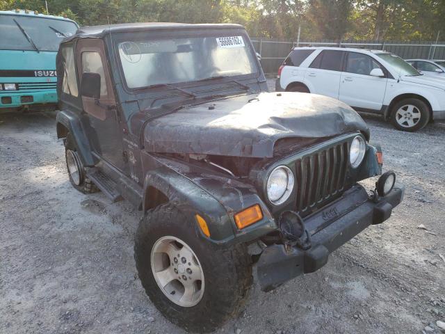 JEEP WRANGLER / 2001 with VIN 1J4FA59S81P374433 - Photo from auction