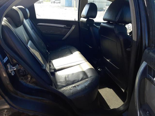Photo 6 from auction – 2009 CHEVROLET AVEO LT with VIN KL1TG56E09B353548