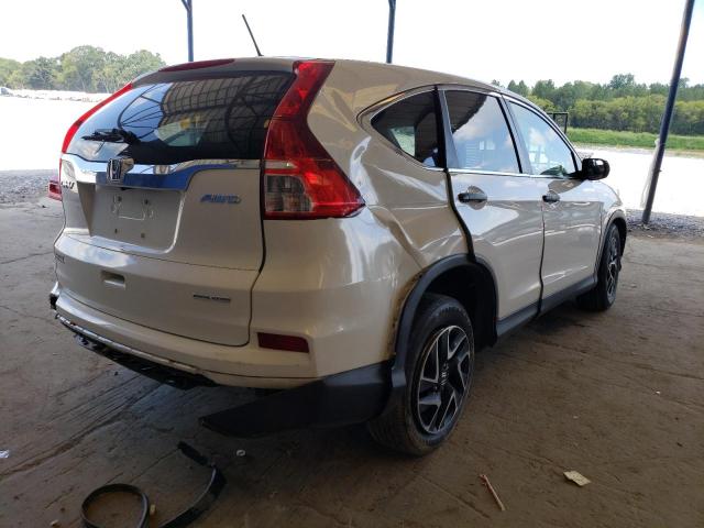 Photo 4 from auction – 2016 HONDA CR-V SE with VIN 5J6RM4H48GL114583