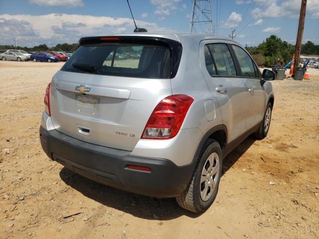 Photo 4 from auction – 2016 CHEVROLET TRAX LS with VIN KL7CJKSB6GB752981