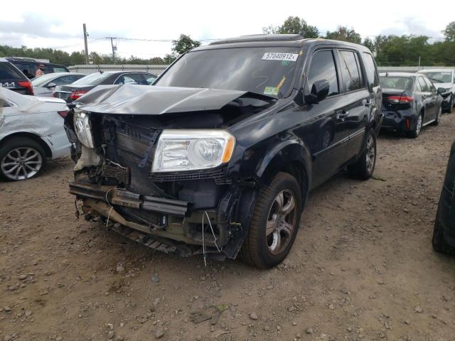 Photo 2 from auction – 2013 HONDA PILOT EXL with VIN 5FNYF4H50DB025237