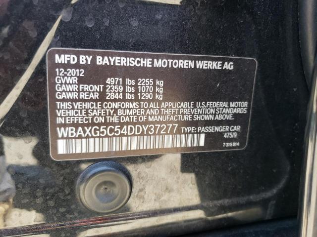 Photo 10 from auction – 2013 BMW 528 I with VIN WBAXG5C54DDY37277