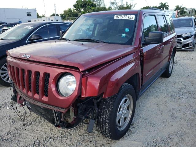 Photo 2 from auction – 2016 JEEP PATRIOT SP with VIN 1C4NJPBB7GD603637