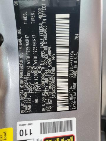 Photo 10 from auction – 2016 TOYOTA SIENNA LE with VIN 5TDKK3DC6GS754200