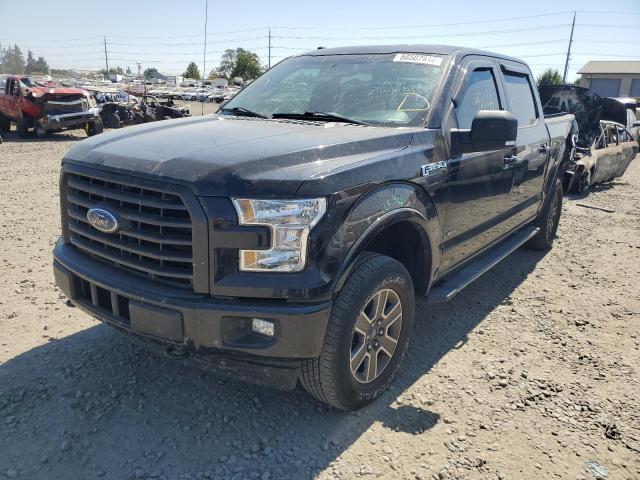 Photo 2 from auction – 2017 FORD F150 SUPER with VIN 1FTEW1EP6HFB75524