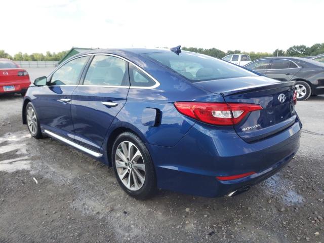 Photo 3 from auction – 2015 HYUNDAI SONATA SPO with VIN 5NPE34AF2FH143390