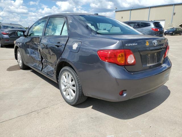 Photo 3 from auction – 2009 TOYOTA COROLLA BA with VIN JTDBL40E399042612