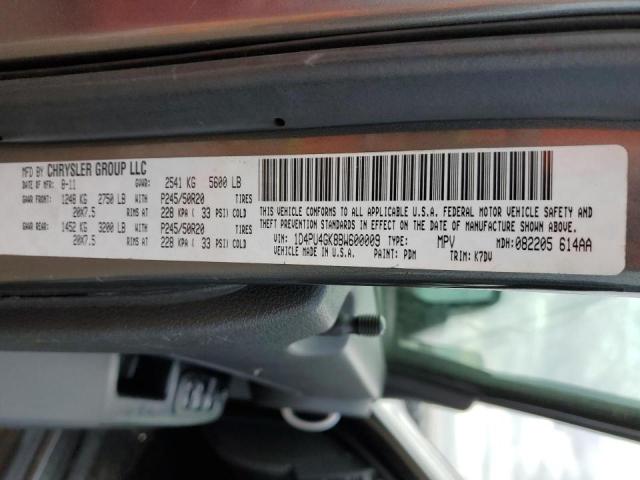 Photo 10 from auction – 2011 DODGE NITRO HEAT with VIN 1D4PU4GK8BW600009