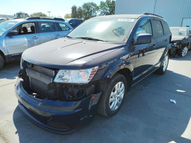 Photo 2 from auction – 2017 DODGE JOURNEY SE with VIN 3C4PDCAB8HT562697