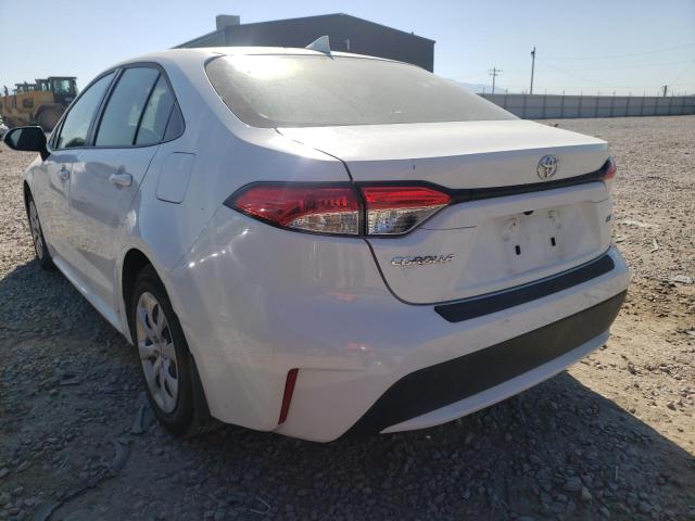 Photo 3 from auction – 2022 TOYOTA COROLLA LE with VIN JTDEPMAE2N3009243
