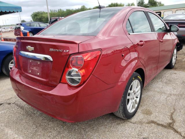 Photo 4 from auction – 2015 CHEVROLET SONIC LT with VIN 1G1JC5SH3F4134880