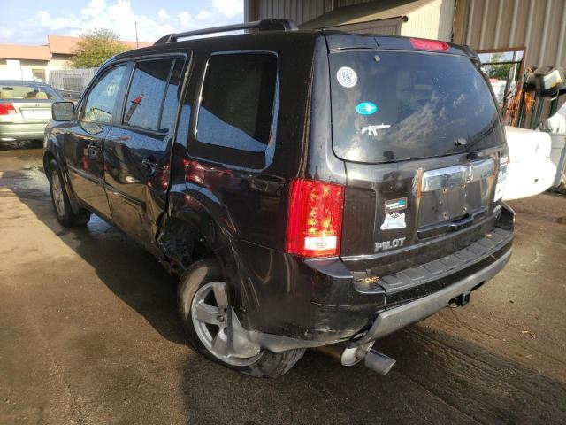Photo 3 from auction – 2011 HONDA PILOT EXL with VIN 5FNYF4H59BB091038