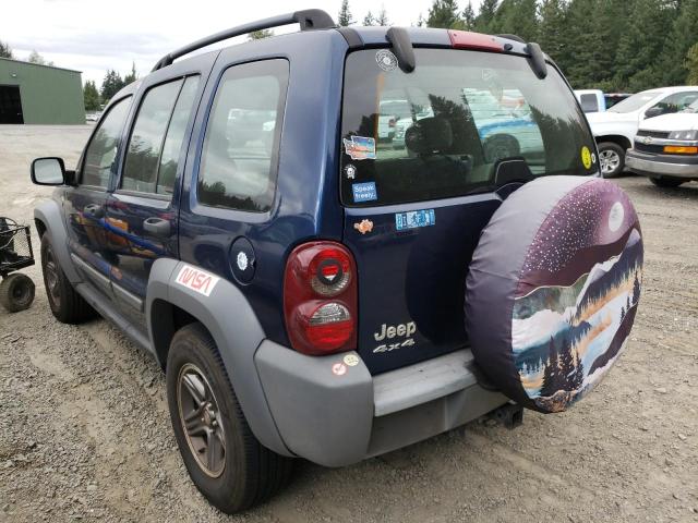 Photo 3 from auction – 2005 JEEP LIBERTY SP with VIN 1J4GL48K45W625955