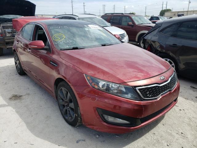 KIA OPTIMA SX 2013 with VIN 5XXGR4A6XDG110458 - Photo from auction