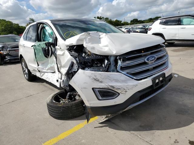 FORD EDGE TITAN 2018 with VIN 2FMPK3K8XJBC60091 - Photo from auction