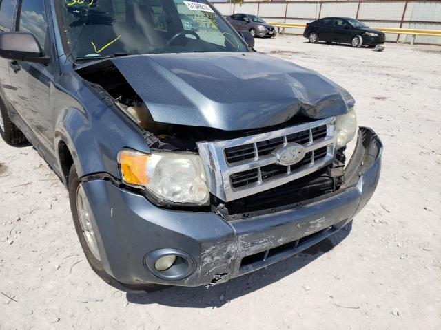 Photo 9 from auction – 2010 FORD ESCAPE XLT with VIN 1FMCU0D77AKC63032