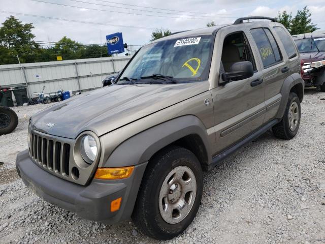 Photo 9 from auction – 2007 JEEP LIBERTY SP with VIN 1J4GL48K77W642476