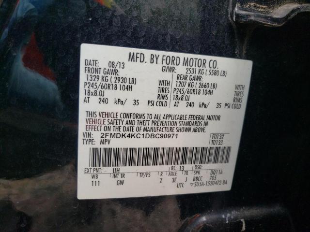 Photo 10 from auction – 2013 FORD EDGE LIMIT with VIN 2FMDK4KC1DBC90971