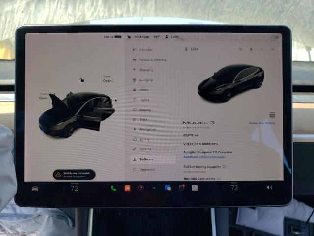 Photo 8 from auction – 2018 TESLA MODEL 3 with VIN 5YJ3E1EA0JF173218