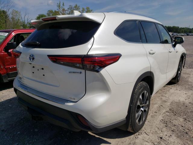 Photo 4 from auction – 2020 TOYOTA HIGHLANDER with VIN 5TDHBRCH5LS509067