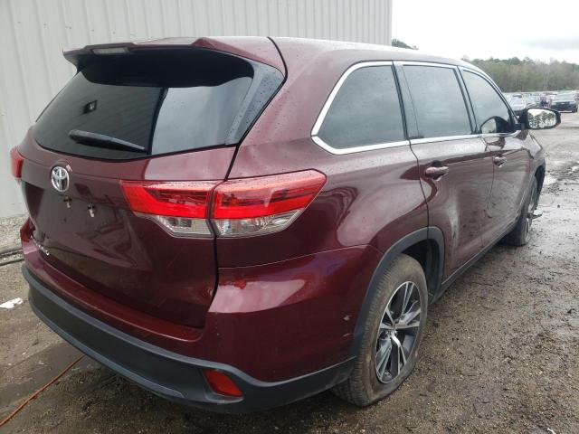 Photo 4 from auction – 2019 TOYOTA HIGHLANDER with VIN 5TDZZRFH1KS304646