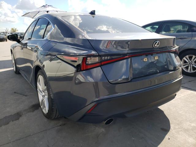 Photo 3 from auction – 2021 LEXUS IS 300 with VIN JTHAA1D22M5109649