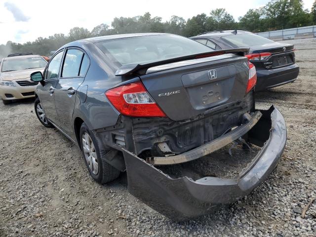 Photo 3 from auction – 2012 HONDA CIVIC LX with VIN 2HGFB2F51CH504397