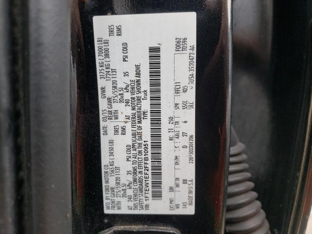 Photo 10 from auction – 2015 FORD F150 SUPER with VIN 1FTEW1EF2FFB10951