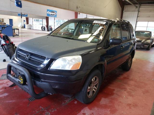 Photo 2 from auction – 2004 HONDA PILOT EXL with VIN 2HKYF18504H554865