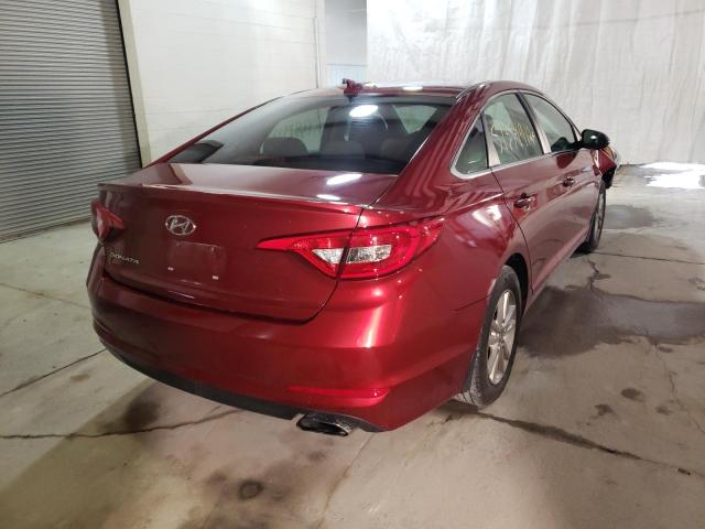 Photo 4 from auction – 2016 HYUNDAI SONATA SE with VIN 5NPE24AFXGH390032