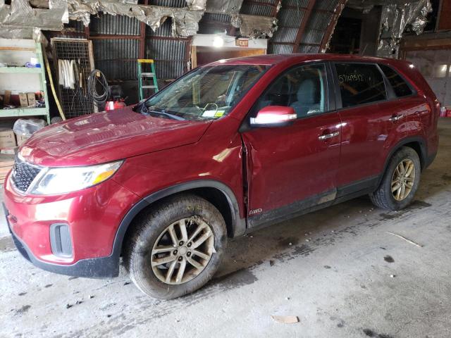 Photo 9 from auction – 2015 KIA SORENTO LX with VIN 5XYKTCA67FG650273