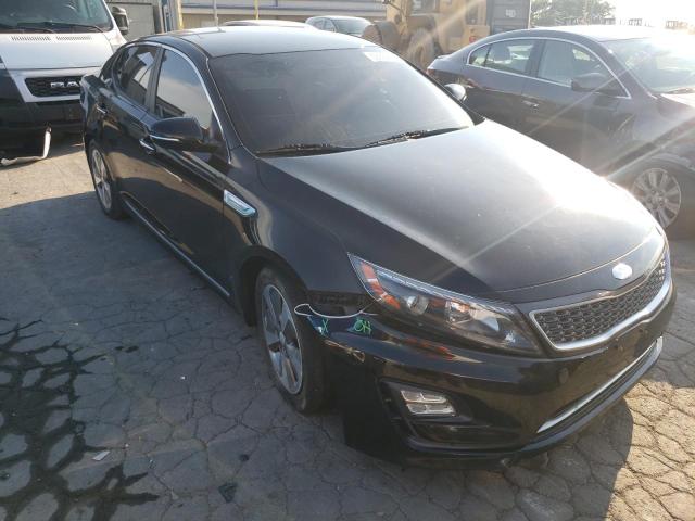 KIA OPTIMA HYB 2014 with VIN KNAGN4AD4E5074893 - Photo from auction