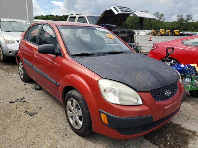 KIA RIO BASE 2008 with VIN KNADE123X86297557 - Photo from auction