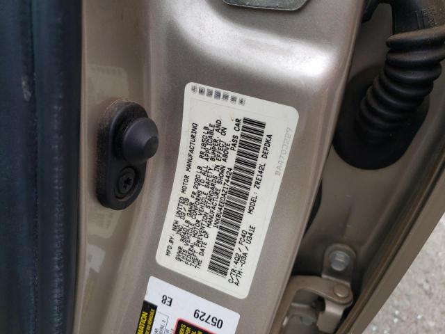 Photo 10 from auction – 2010 TOYOTA COROLLA BA with VIN 1NXBU4EE0AZ174424