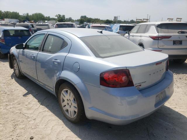 Photo 3 from auction – 2013 DODGE AVENGER SE with VIN 1C3CDZAGXDN766817