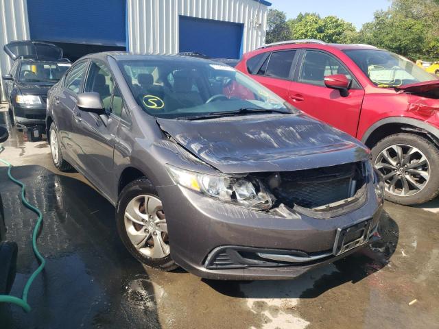 HONDA CIVIC LX 2013 with VIN 19XFB2F57DE231803 - Photo from auction