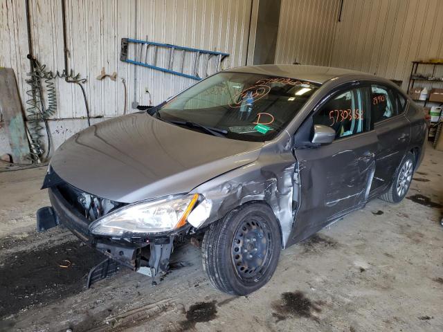 Photo 2 from auction – 2014 NISSAN SENTRA S with VIN 3N1AB7AP4EY258850