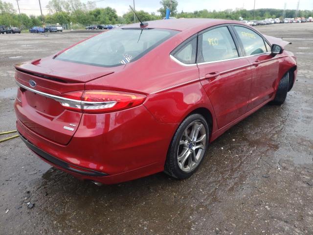 Photo 4 from auction – 2017 FORD FUSION SE with VIN 3FA6P0HD8HR214068