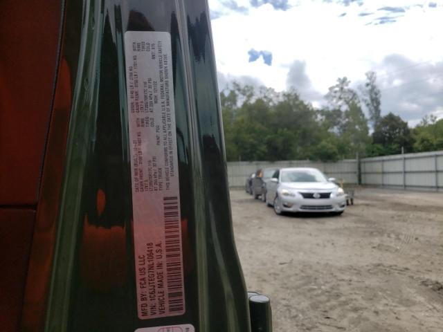Photo 10 from auction – 2022 JEEP GLADIATOR with VIN 1C6JJTEG7NL106418