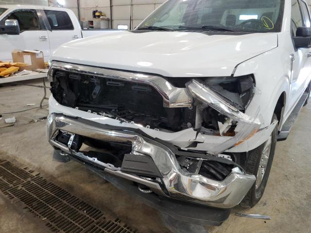 Photo 9 from auction – 2021 FORD F150 SUPER with VIN 1FTEW1EB0MFC31052