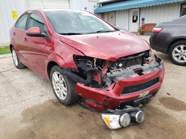 CHEVROLET SONIC LT 2015 with VIN 1G1JC5SH3F4134880 - Photo from auction