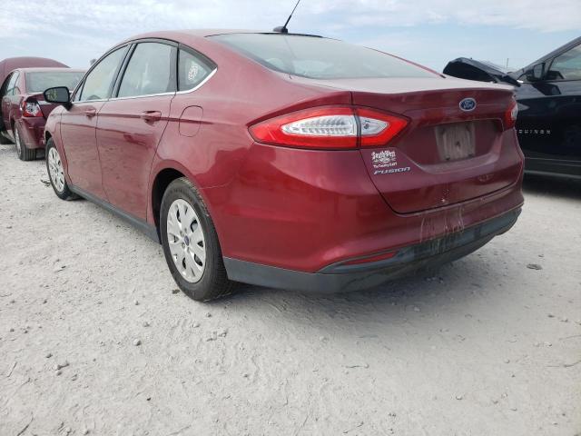 Photo 3 from auction – 2014 FORD FUSION S with VIN 3FA6P0G76ER329145