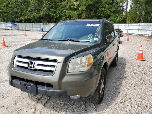 Photo 2 from auction – 2006 HONDA PILOT EX with VIN 5FNYF18666B024507