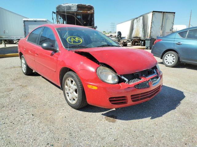 DODGE NEON SXT 2003 with VIN 1B3ES56C33D126950 - Photo from auction